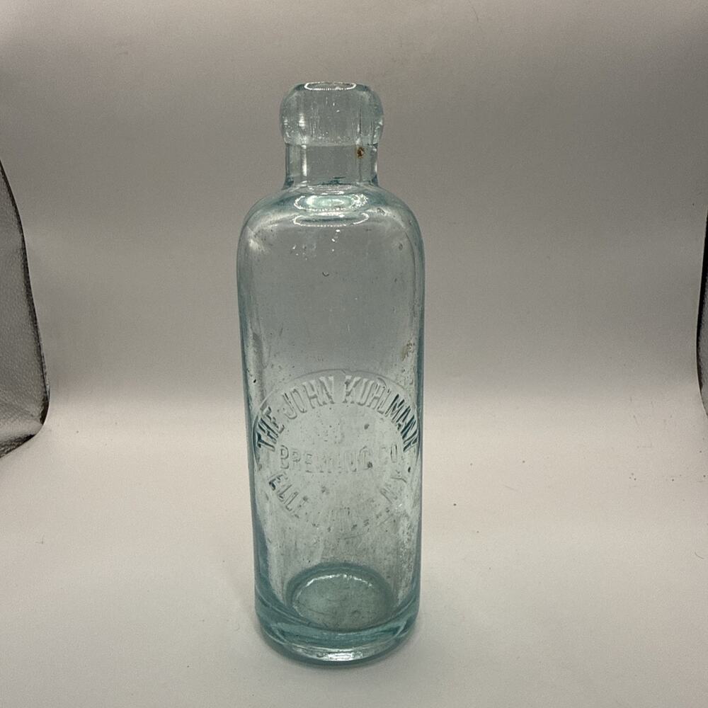 The John Kuhlmann Brewing Co Hutch Bottle Ellenville, Ny